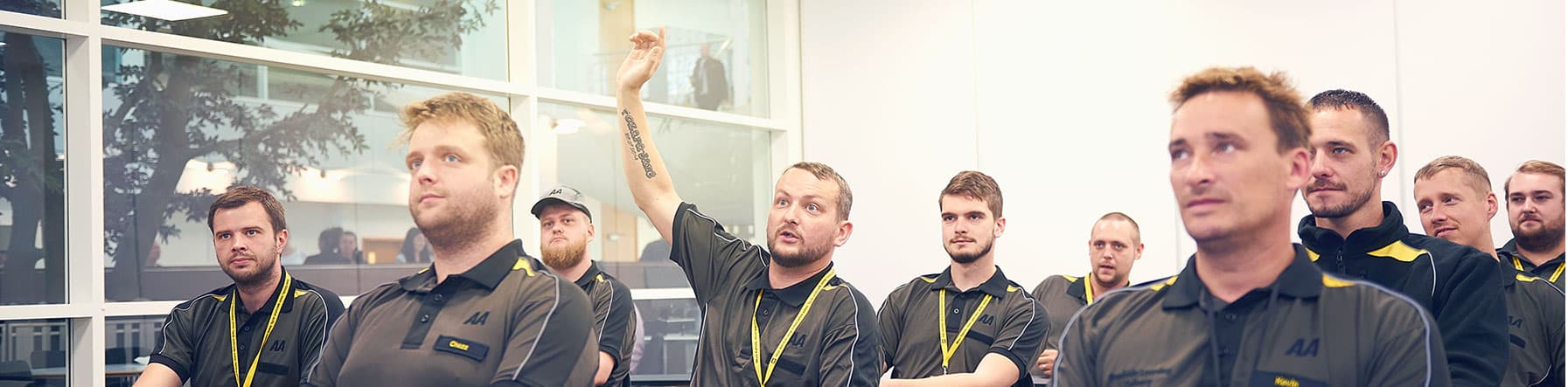 The AA Careers Roadside Patrol Apprenticeship Banner