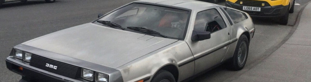 The AA Careers Delorean