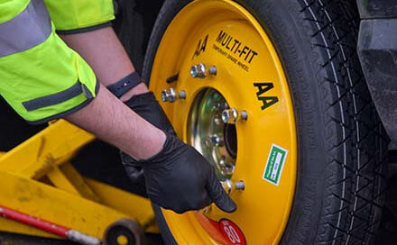 The AA Careers AA Multifit Spare Whee