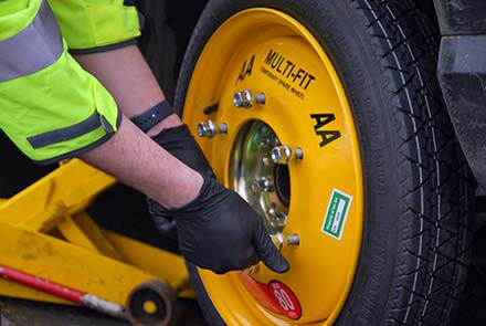 The AA Careers AA Multifit Spare Whee