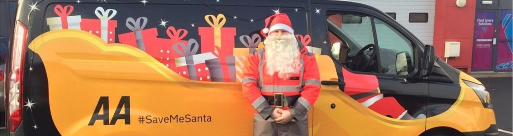 The AA Careers Santa The AA